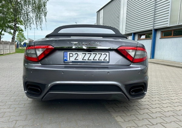 Maserati GranCabrio cena 499900 przebieg: 19600, rok produkcji 2019 z Poznań małe 466